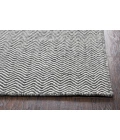 Rizzy Twist Area Rug TW2966 2'6" x 8' Black