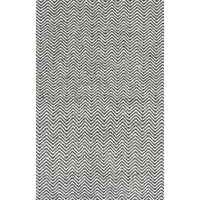 Rizzy Twist Area Rug TW2966 5' x 8' Black