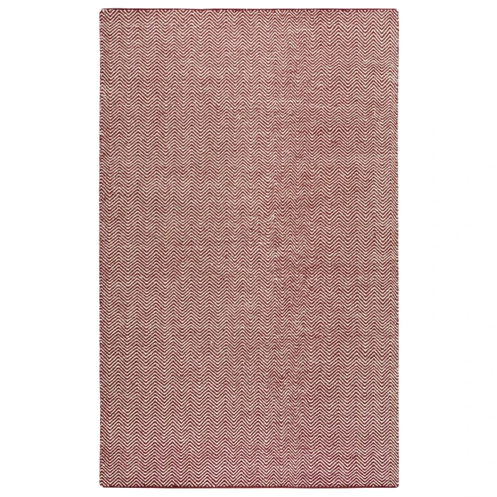 Rizzy Twist Area Rug TW2967 5' x 8' Burgundy 