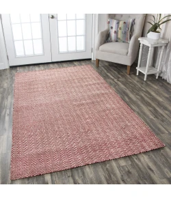 Rizzy Home Twist TW2967 Burgundy Area Rug 9 ft. X 12 ft. Rectangle