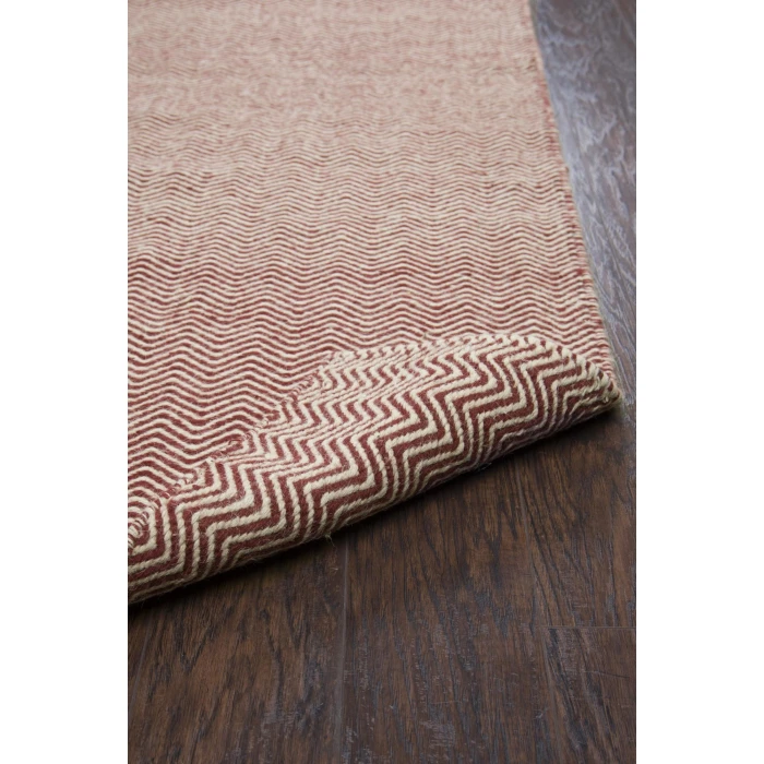 Rizzy Twist Area Rug TW2967 5' x 8' Burgundy 