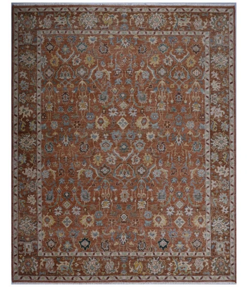 Rizzy Home Tuscany Rust TUS714 10 ft. X 14 ft. Rectangle Rug