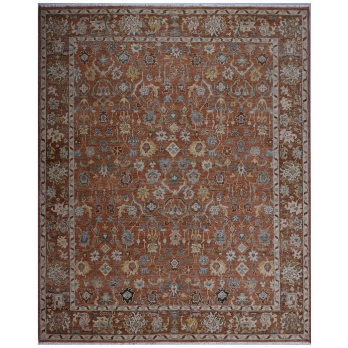 Rizzy Home Tuscany Rust TUS714 10 ft. X 14 ft. Rectangle Rug