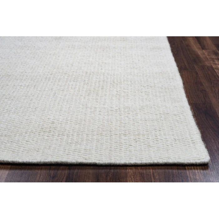 Rizzy Twist Area Rug TW3065 2'6" x 8' off white 
