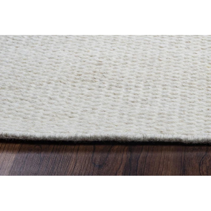 Rizzy Twist Area Rug TW3065 2'6" x 8' off white 