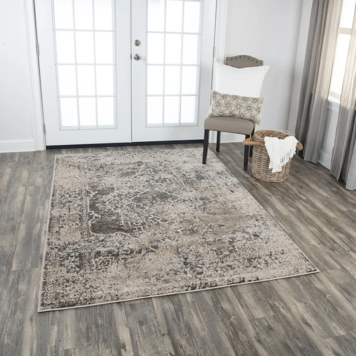 Rizzy Valencia Area Rug VCA101 7'10" x 9'10" Beige