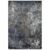Rizzy Home Valencia VCA104 Silver / Blue Area Rug 5 ft. 3 in. X 7 ft. 6 in. Rectangle