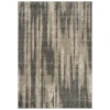 Rizzy Home Valencia VCA105 Beige / Silver Area Rug 3 ft. 11 in. X 5 ft. 6 in. Rectangle