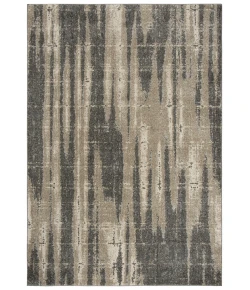 Rizzy Home Valencia VCA105 Beige / Silver Area Rug 7 ft. 10 in. X 9 ft. 10 in. Rectangle