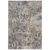 Rizzy Home Valencia VCA106 Beige / Silver Area Rug 6 ft. 7 in. X 9 ft. 6 in. Rectangle