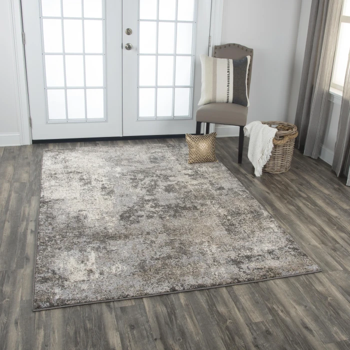 Rizzy Valencia Area Rug VCA109 7'10" x 9'10" Silver