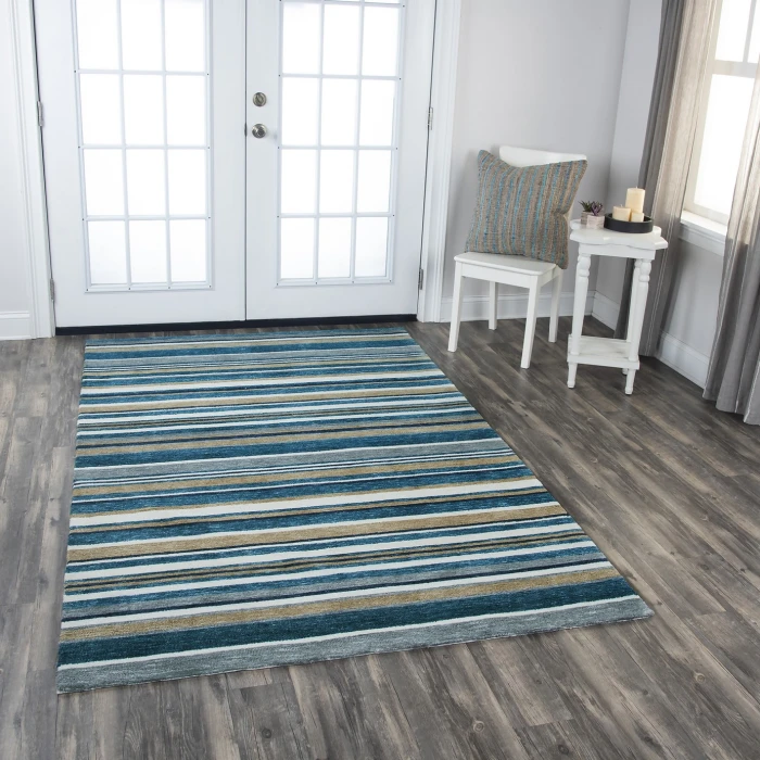 Rizzy Villa Area Rug VLA101 8'6" x 11'6" TEAL