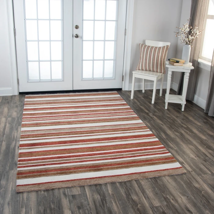 Rizzy Villa Area Rug VLA106 7'6" x 9'6" RUST