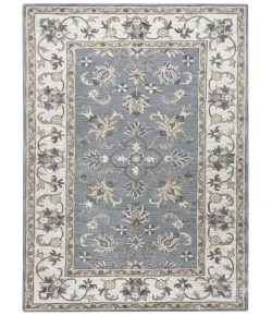 Rizzy Home Valintino Gray VN9658 6 ft. 6 in. X 9 ft. 6 in. Rectangle Rug