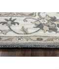 Rizzy Home Valintino Gray VN9658 8 ft. Round Rug