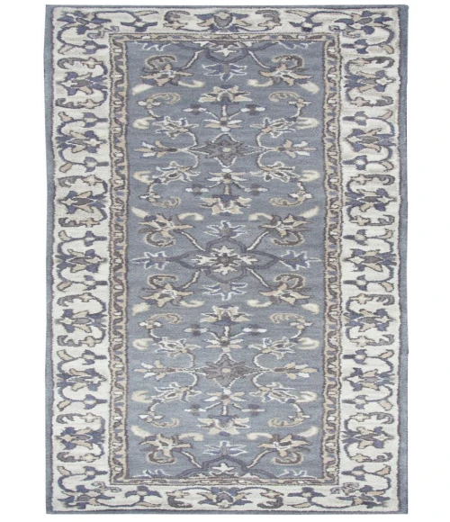 Rizzy Home Valintino Gray VN9658 2 ft. 6 in. X 10 ft. Rectangle Rug