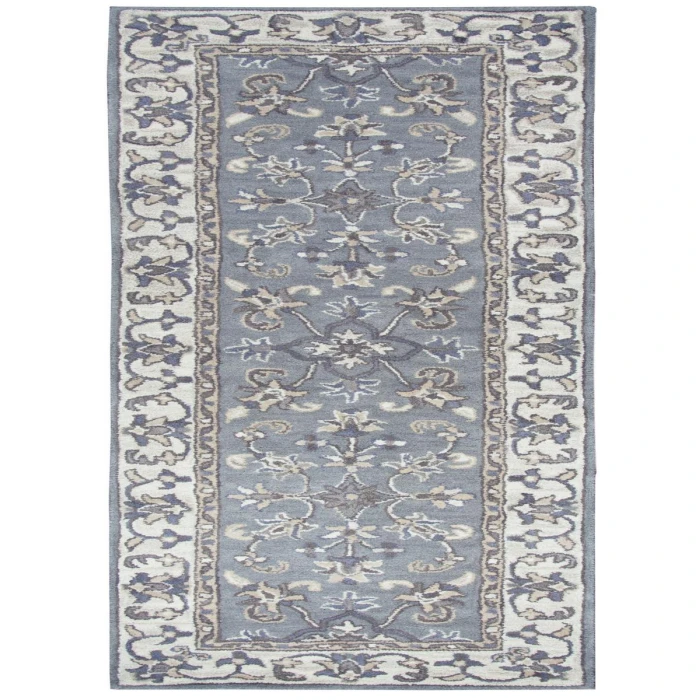 Rizzy Home Valintino Gray VN9658 2 ft. 6 in. X 8 ft. Rectangle Rug