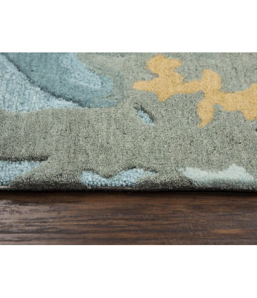 Rizzy Vogue Area Rug VOG102 5' x 8' Blue