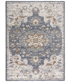 Rizzy Home Ventura VRA750 Blue Area Rug 2 ft. 6 in. X 8 ft. RUNNER