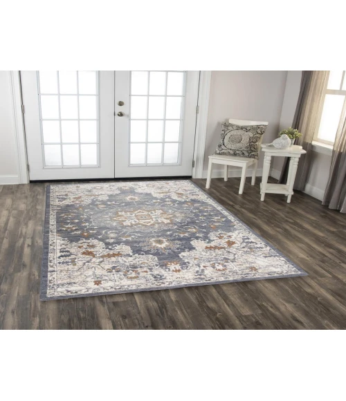 Rizzy Ventura VRA750 Blue Area Rug