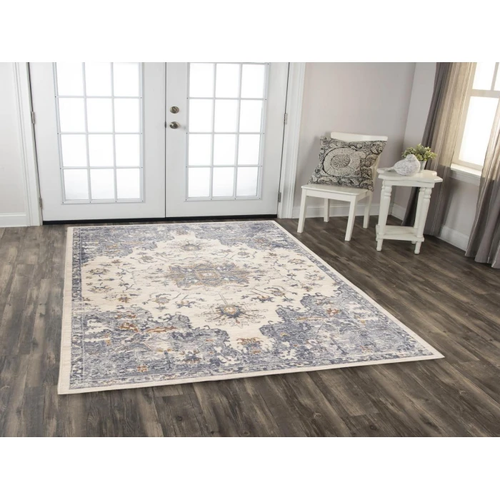 Rizzy Ventura VRA751 Blue Area Rug