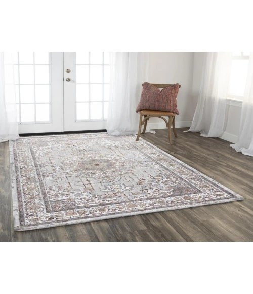 Rizzy Westchester Area Rug WES855 7'8"x9'10" Gray/Multi