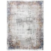 Rizzy Home Westchester WES856 Ivory/Multi Area Rug 3 ft. 11 in. X 5 ft. 6 in. Rectangle