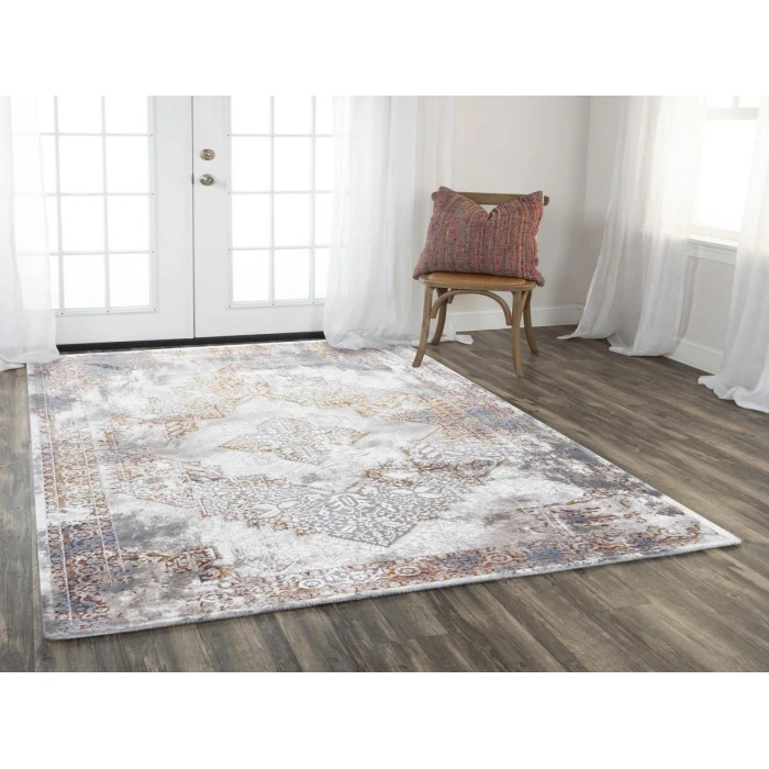 Rizzy Westchester Area Rug WES858 7'8"x9'10" Ivory/Multi