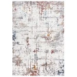 Rizzy Home Westchester WES861 Ivory / Multi Area Rug 7 ft. 8 in. X 9 ft. 10 in. Rectangle