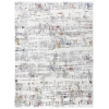 Rizzy Home Westchester WES862 Neutral Area Rug 3 ft. 11 in. X 5 ft. 6 in. Rectangle