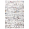 Rizzy Home Westchester WES862 Ivory / Multi Area Rug 7 ft. 8 in. X 9 ft. 10 in. Rectangle