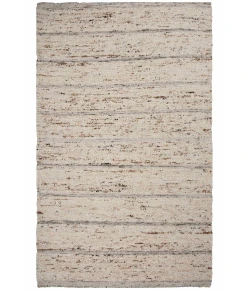 Rizzy Home Aspen Ivory/Brown ASP204 5 ft. X 7 ft. 6 in. Rect. Rug