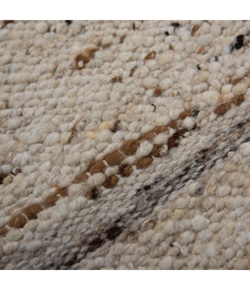 Rizzy Home Aspen Ivory/Brown ASP204 5 ft. X 7 ft. 6 in. Rect. Rug