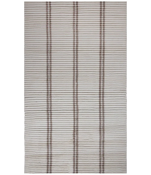Rizzy Home Dream Ivory/Brown DRM243 7 ft. 9 in. X 9 ft. 9 in. Rect. Rug