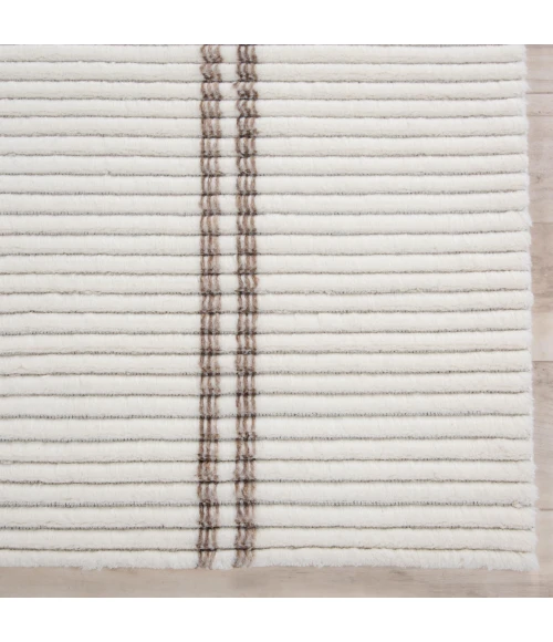 Rizzy Home Dream Ivory/Brown DRM243 7 ft. 9 in. X 9 ft. 9 in. Rect. Rug