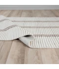 Rizzy Home Dream Ivory/Brown DRM243 7 ft. 9 in. X 9 ft. 9 in. Rect. Rug