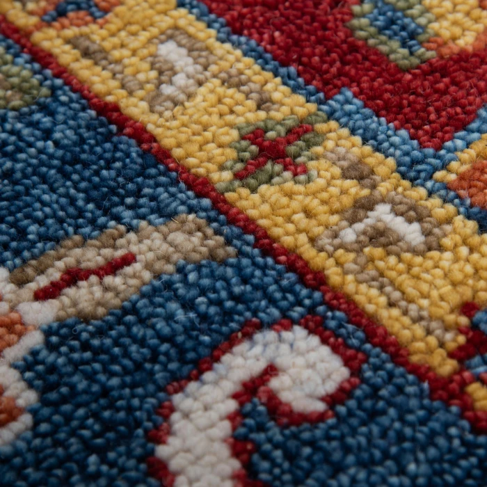 Rizzy Home Envision Red/Blue ENV801 10 ft. X 14 ft. Rect. Rug