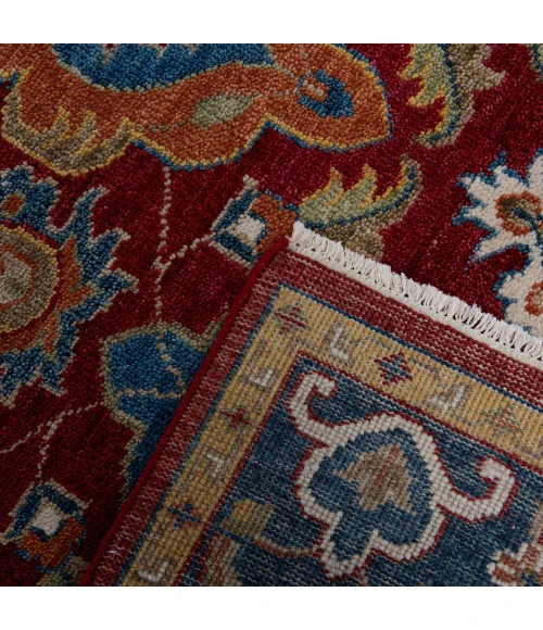 Rizzy Home Envision Red/Blue ENV801 8 ft. X 10 ft. Rect. Rug