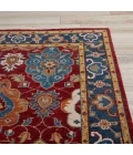 Rizzy Home Envision Red/Blue ENV801 8 ft. X 10 ft. Rect. Rug