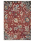 Rizzy Home Hallmark Red HAL240 8 ft. X 10 ft. Rect. Rug