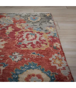 Rizzy Home Hallmark Red HAL240 10 ft. X 14 ft. Rect. Rug