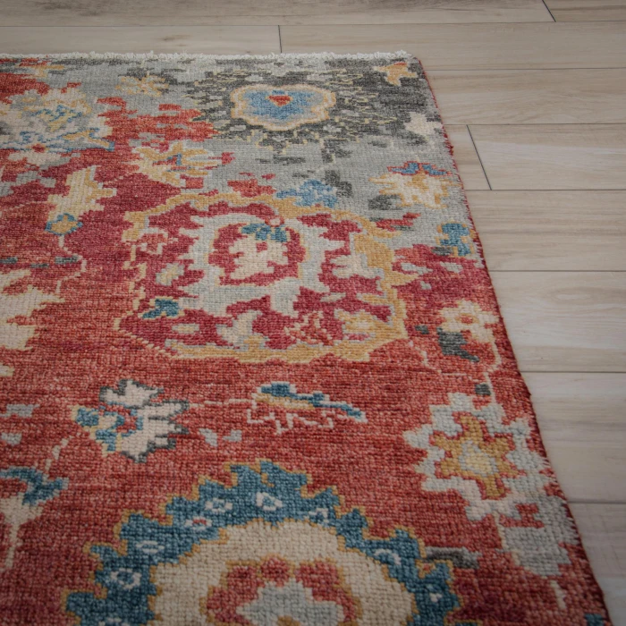 Rizzy Home Hallmark Red HAL240 8 ft. X 10 ft. Rect. Rug