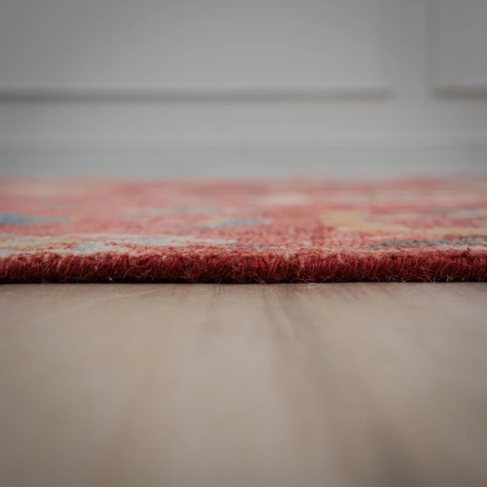 Rizzy Home Hallmark Red HAL240 8 ft. X 10 ft. Rect. Rug
