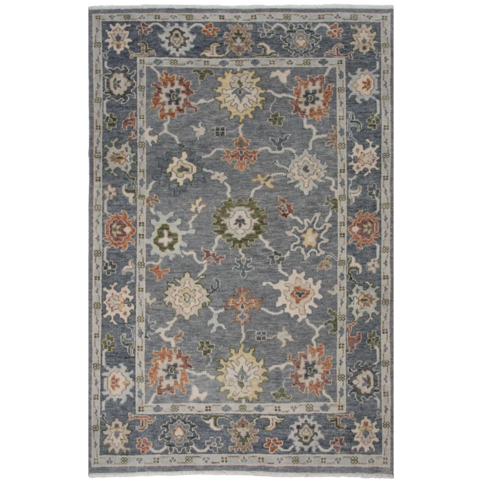Rizzy Home Hallmark Gray/Dk.Gray HAL665 6 ft. X 9 ft. Rect. Rug