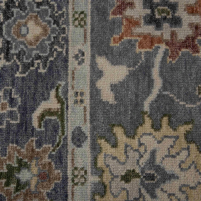 Rizzy Home Hallmark Gray/Dk.Gray HAL665 6 ft. X 9 ft. Rect. Rug