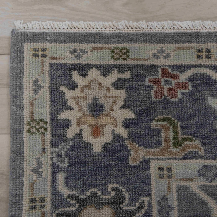 Rizzy Home Hallmark Gray/Dk.Gray HAL665 6 ft. X 9 ft. Rect. Rug