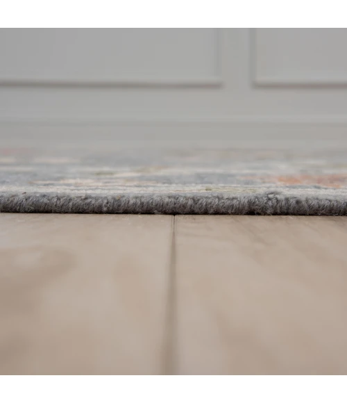 Rizzy Home Hallmark Gray/Dk.Gray HAL665 8 ft. X 10 ft. Rect. Rug