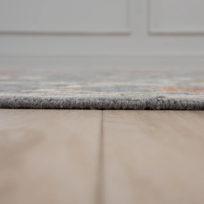 Rizzy Home Hallmark Gray/Dk.Gray HAL665 6 ft. X 9 ft. Rect. Rug