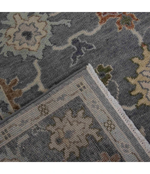 Rizzy Home Hallmark Gray/Dk.Gray HAL665 8 ft. X 10 ft. Rect. Rug
