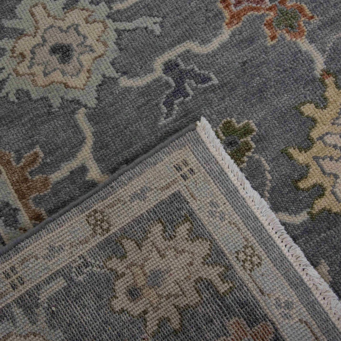 Rizzy Home Hallmark Gray/Dk.Gray HAL665 6 ft. X 9 ft. Rect. Rug